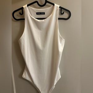 solid high neck bodysuit